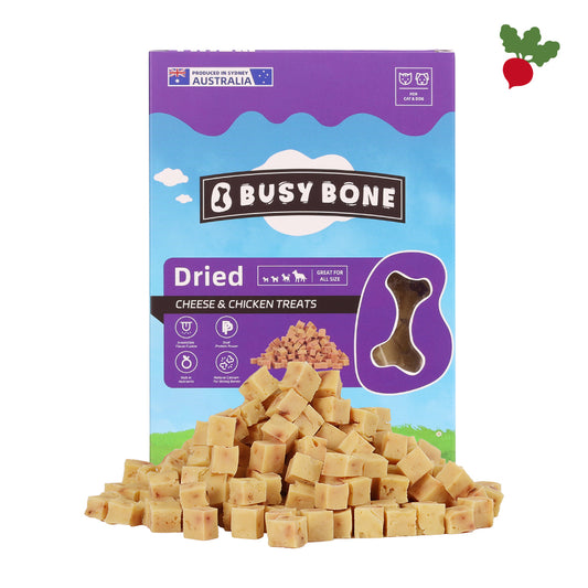 Cheese&Chicken Treats Beet Square